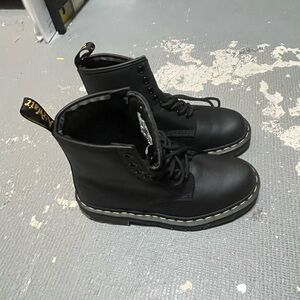 Dr. Martens Black Leather Boots